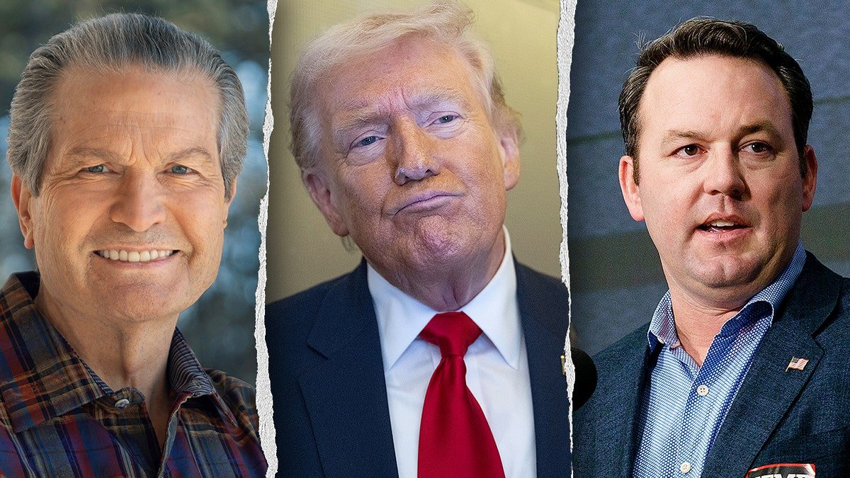 Rick Jackson standing with President Donald Trump and Lt. Gov. Burt Jones