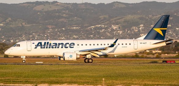 The Alliance Airlines Embraer ERJ 190, registered VH‑A2T, departed Cairns for a passenger transport flight to Brisbane.