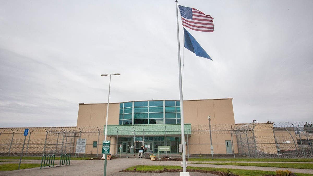 The Coffee Creek Correctional Facility building in Wilsonville, Oregon