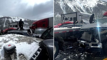Colorado highway descends into chaos after massive 75-vehicle pileup, amid hazardous winter weather