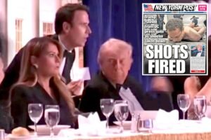 Melania Trump has stunned reaction as gunfire erupts at White House Correspondents’ Dinner