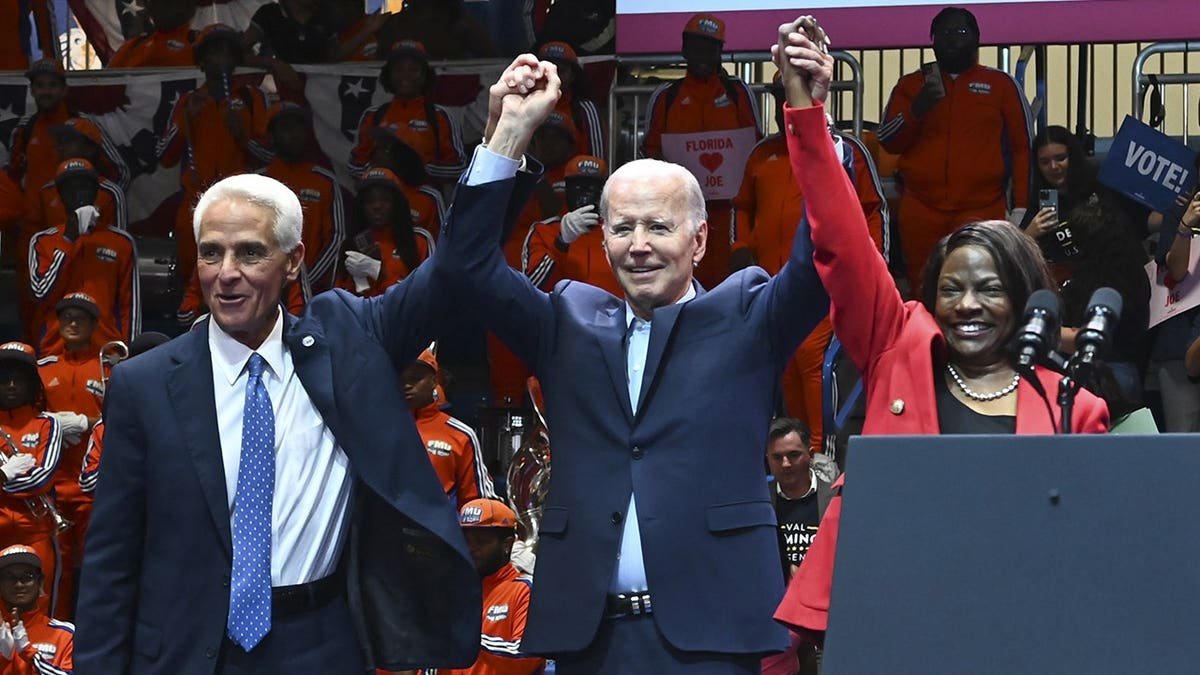 Charlie Crist, Joe Biden, and Val Demings