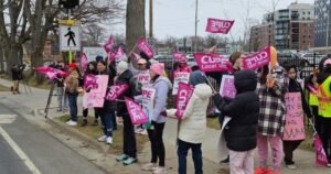 ‘They are not having it’: 2,200 long-term care workers go on strike in Nova Scotia ‘They are not having it’: 2,200 long-term care workers go on strike in Nova Scotia