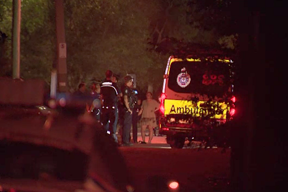 A Sandgate man died at the scene after the crash in Shorncliffe on Friday night.