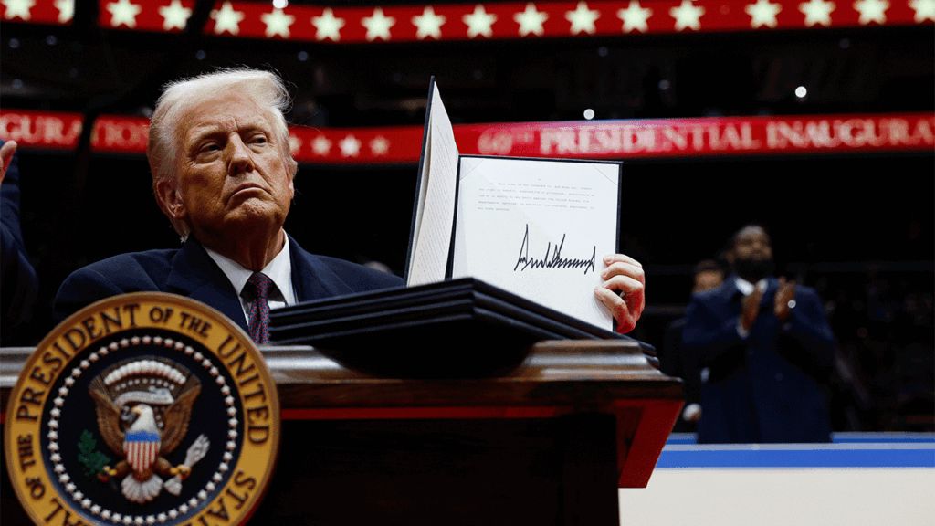 Trump orders signs outside Smithsonian museum amid row over its depiction of American history