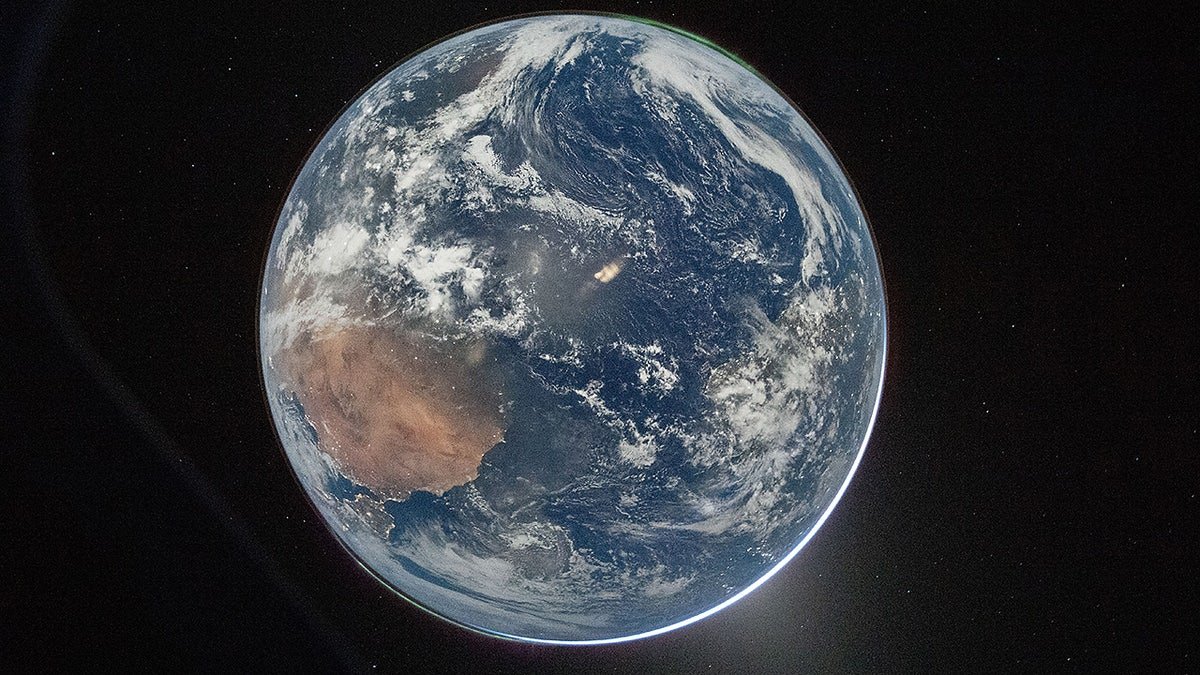 View of Earth taken by NASA astronaut and Artemis II