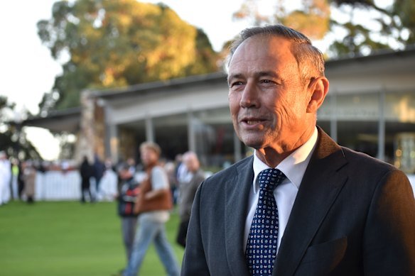 The premier labelled the hecklers as “disgusting and disrespectful”.