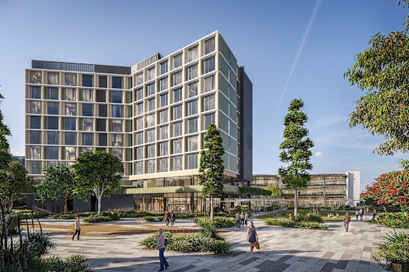 Another hotel is proposed for Skygate, next to the existing Novotel. (Image indicative only)