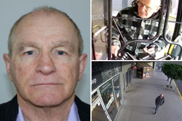 Images released by Queensland police of Keith Lees.