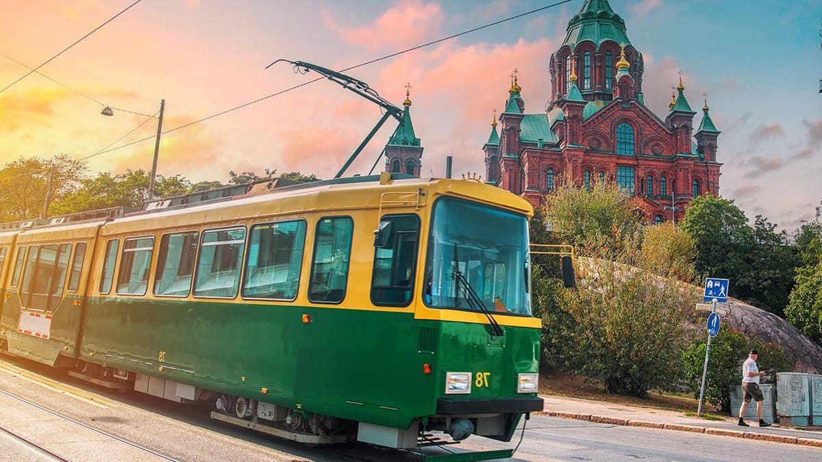 Uspenski Cathedral in Helsinki, Finland