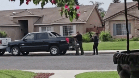 WATCH: Eviction standoff turns war zone as gunman kills deputy in ambush, gets run over by armored vehicle WATCH: Eviction standoff turns war zone as gunman kills deputy in ambush, gets run over by armored vehicle