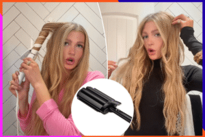 Get the look: Halley Kate’s viral hack to achieving killer hair with 3 tools