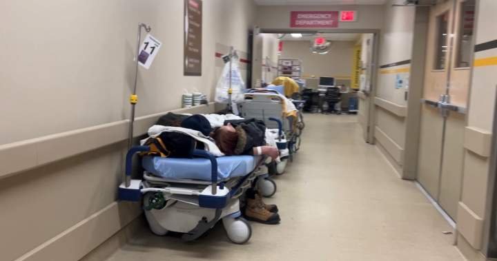 Hallway health care persists at Kelowna General Hospital as hospital floors sit empty Hallway health care persists at Kelowna General Hospital as hospital floors sit empty