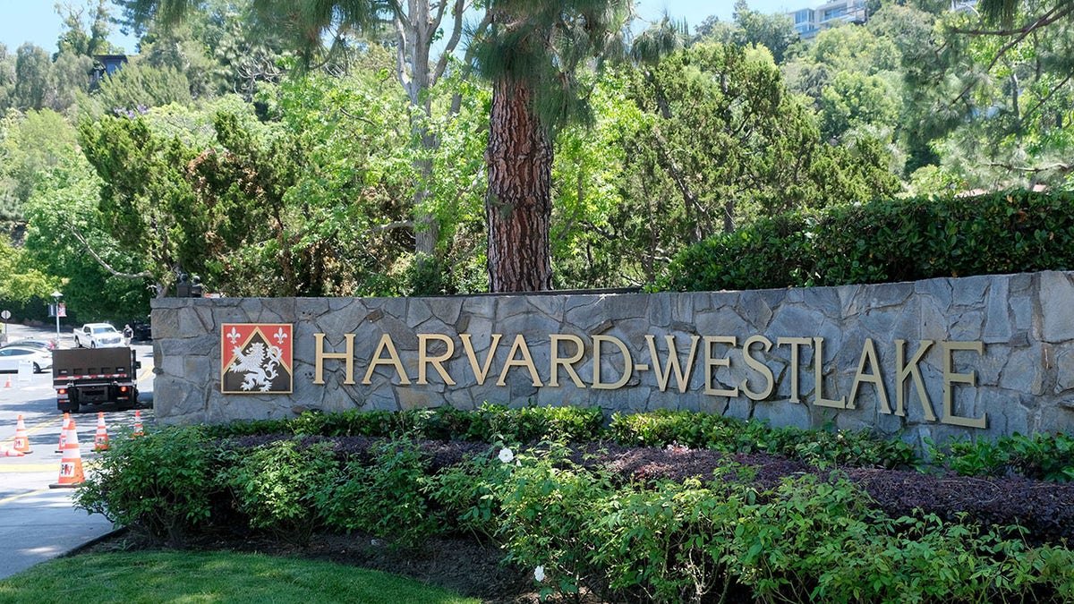 Harvard-Westlake sign