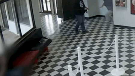 New video shows Oklahoma high school principal tackling gunman who opened fire inside the school