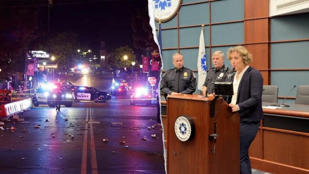 Two gunmen suspected after Indiana University-area shooting leaves 9 injured, police say