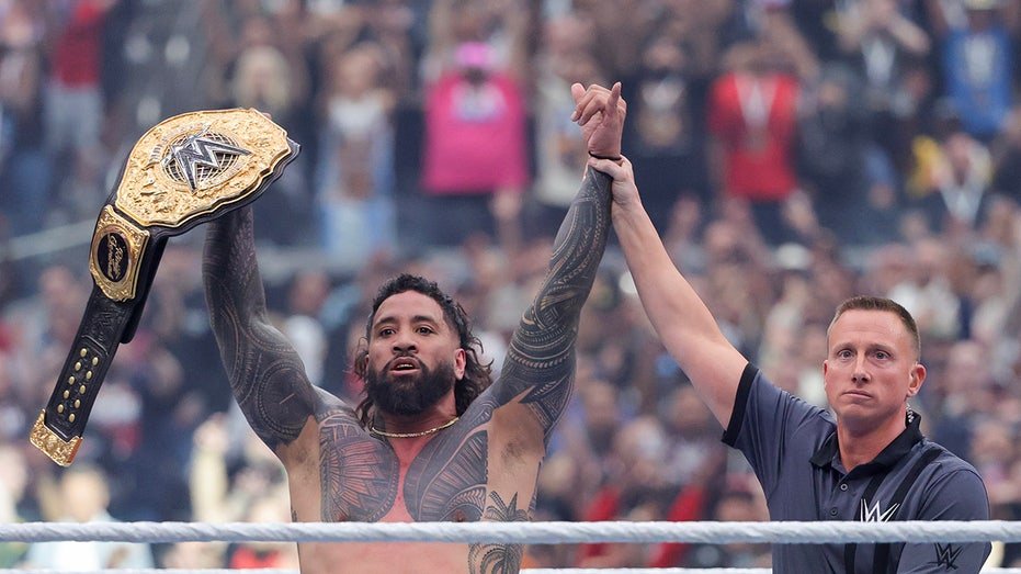 Jey Uso at WrestleMania