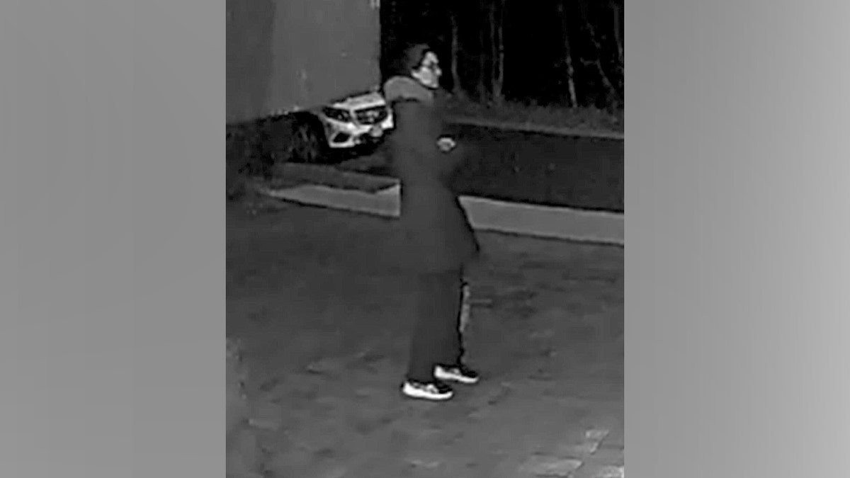 Brittany Kritis-Garip appears in a security video still.