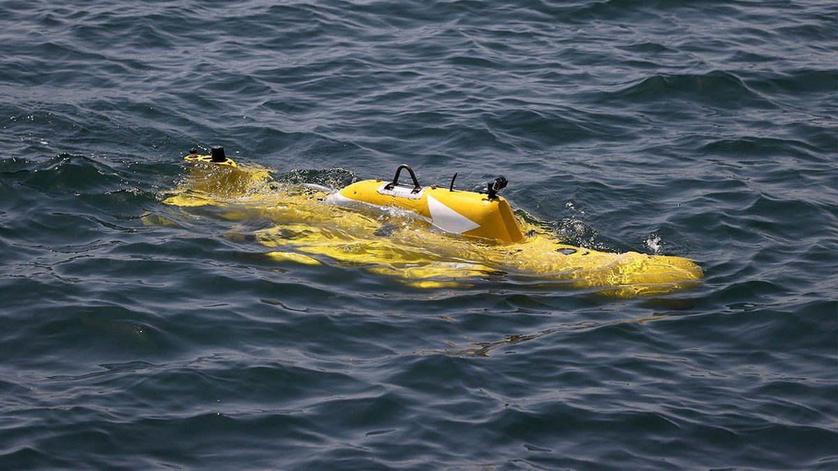 Turkish minesweeping drone