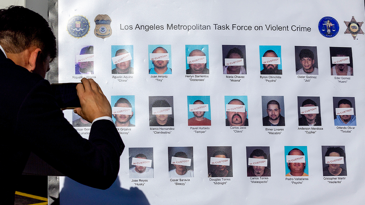 MS-13 Gang Members Arrested In Los Angeles
