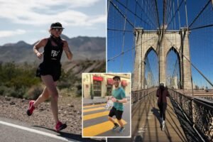 Exclusive | Fitness fans are traveling around the world for ‘runcations’ — where 3 miles a day is a laid-back holiday