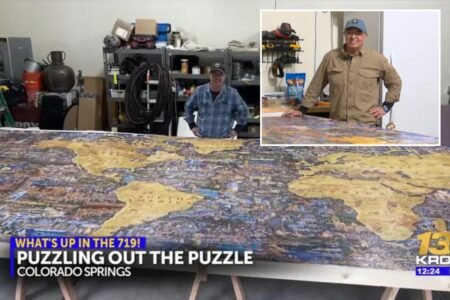 Colorado grandpa finishes world’s largest jigsaw puzzle with 60K pieces 4 years after starting it