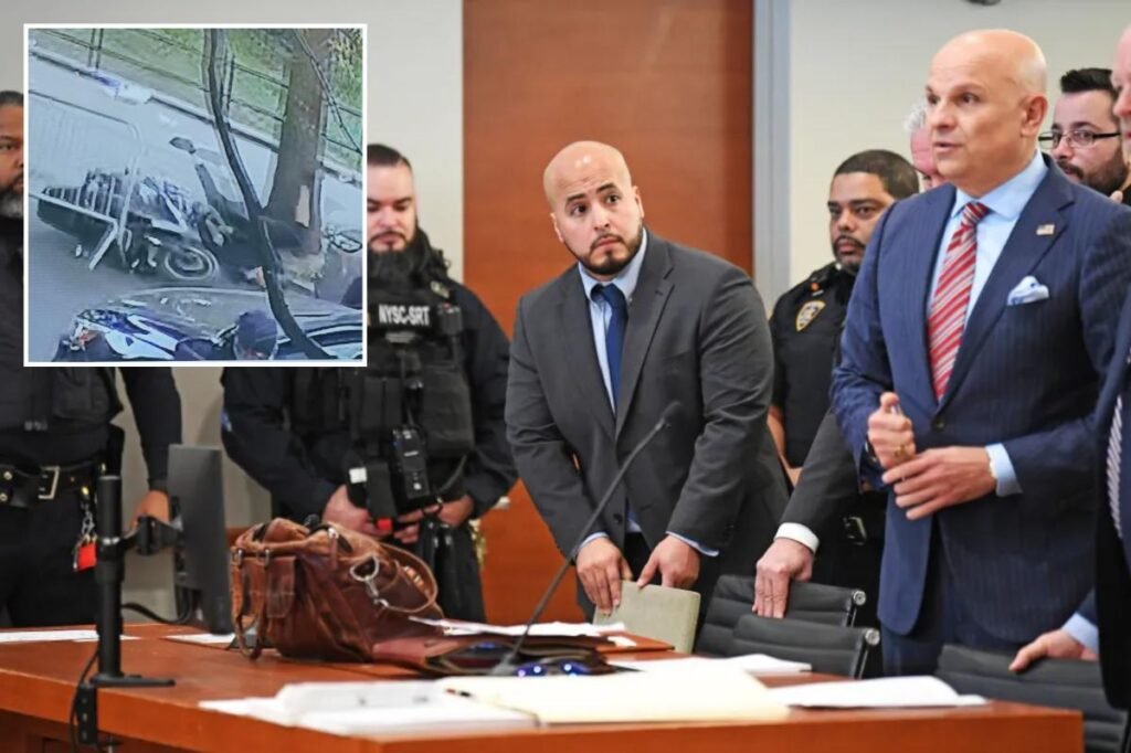 NYPD ‘cooler cop’ Erik Duran’s first words after posting 0K bond