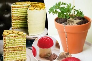 Exclusive | NYC’s funkiest desserts to delight the senses, from 24-layer pickle cake to chocolate ‘plant soil’