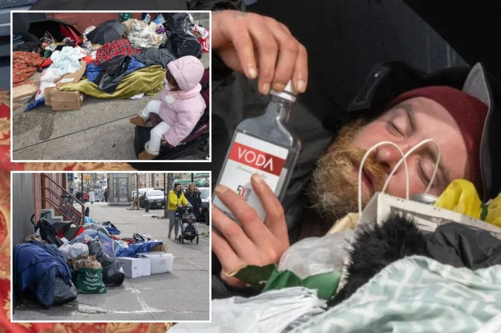 Boozy homeless honeymooners have sex, defecate in street in Mamdani’s old neighborhood — and cops can’t stop them Boozy homeless honeymooners have sex, defecate in street in Mamdani’s old neighborhood — and cops can’t stop them