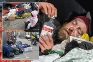 Boozy homeless honeymooners have sex, defecate in street in Mamdani’s old neighborhood — and cops can’t stop them Boozy homeless honeymooners have sex, defecate in street in Mamdani’s old neighborhood — and cops can’t stop them