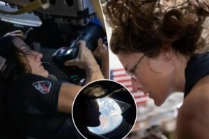 Artemis II astronaut Christina Koch’s ‘thirst traps from space’ set social media ablaze: ‘Drop your arm routine’ Artemis II astronaut Christina Koch’s ‘thirst traps from space’ set social media ablaze: ‘Drop your arm routine’