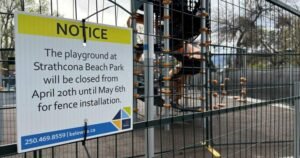 Inclusive playground the latest target of vandalism in Kelowna