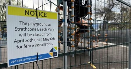 Inclusive playground the latest target of vandalism in Kelowna