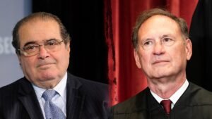 Alito invokes Scalia analogy in birthright citizenship fight over illegal immigration Alito invokes Scalia analogy in birthright citizenship fight over illegal immigration