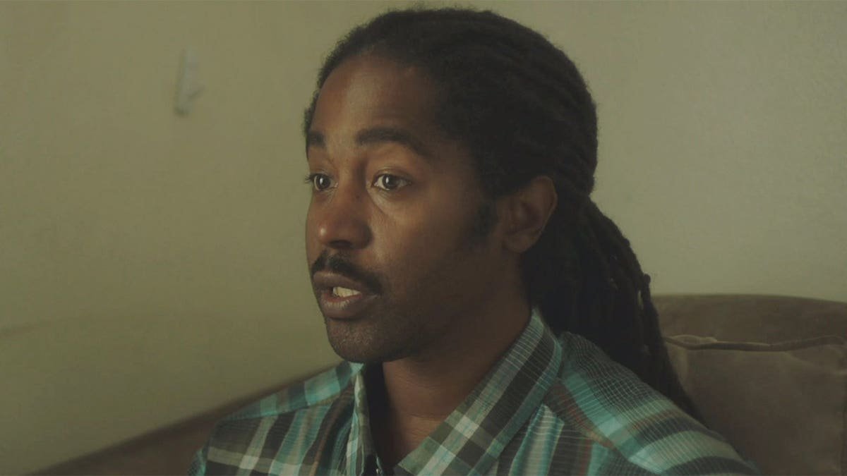 Richard Russell's friend speaking for the documentary 