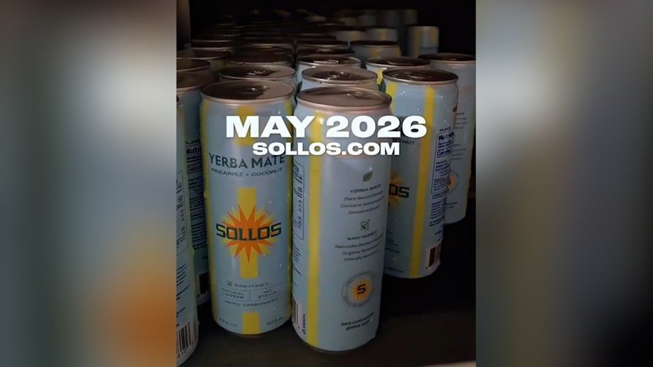 yellow and blue drink cans 