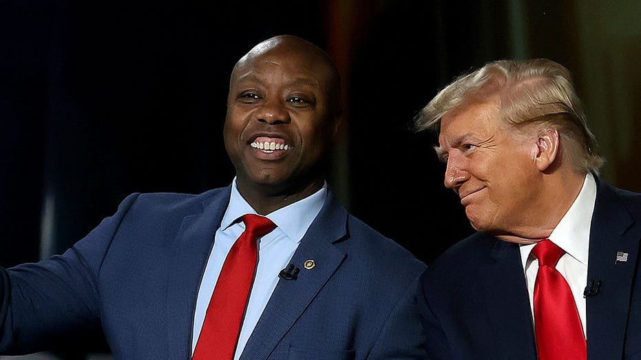 SC Senator Tim Scott and President Donald Trump