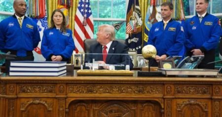 Canadian Jeremy Hansen joins Artemis II crew, meets Trump at White House