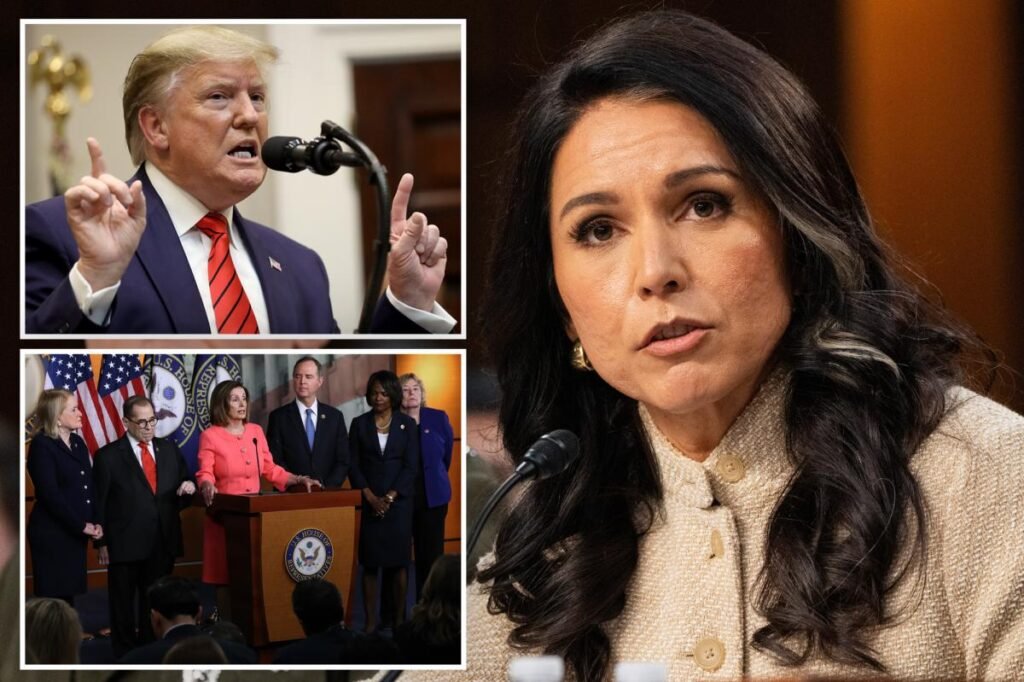 Tulsi Gabbard exposes the flimsy ‘false narrative’ intel community watchdog pushed to impeach Trump in 2019 Tulsi Gabbard exposes the flimsy ‘false narrative’ intel community watchdog pushed to impeach Trump in 2019