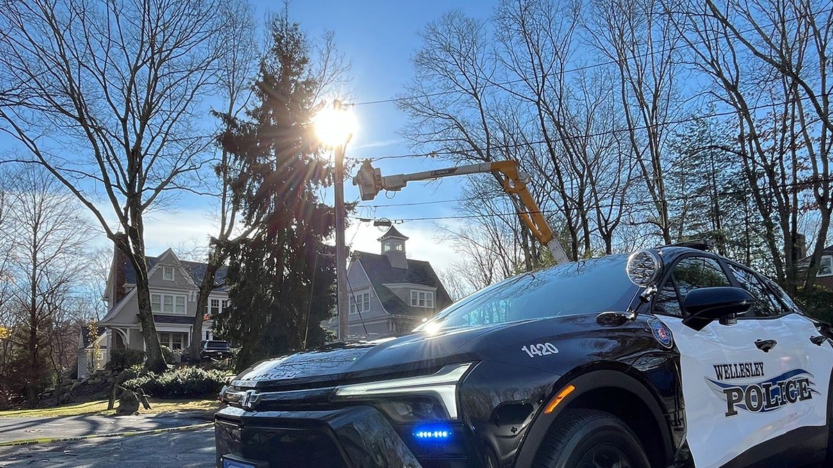 Wellesley police cruiser