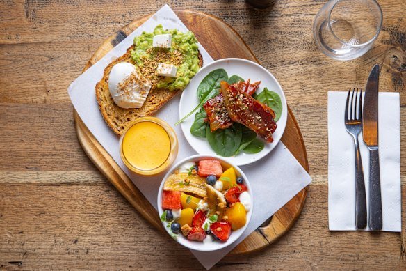 The brunch board at the Grain Store is a good option for menu indecision.
