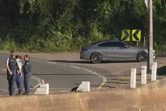 The driver of the Mercedes has also been charged.