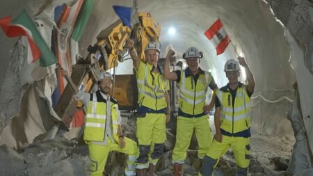 World record made in Europe: The world’s longest railway tunnel is being built under the Alps
