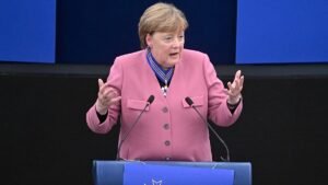Video. Merkel warns Europe can no longer rely on old security certainties Video. Merkel warns Europe can no longer rely on old security certainties