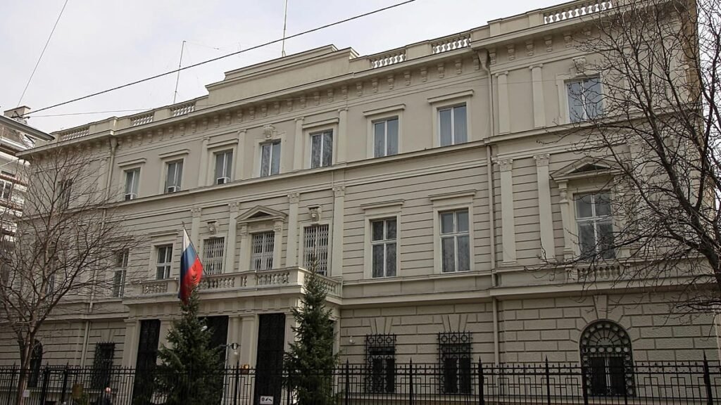 Why are Russian embassy antennas raising concerns in Europe?