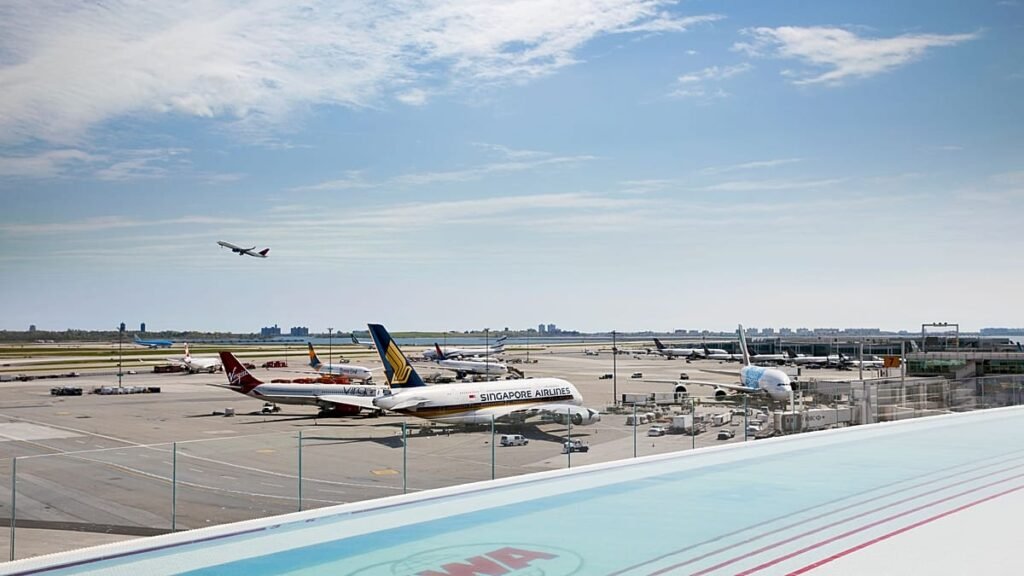 Airport hotels with runway views that make any layover worth it