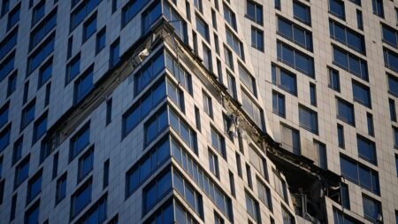 Drone strikes Moscow building just days before Russia’s V-Day parade