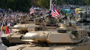 No, the US hasn’t announced a total withdrawal of troops from Europe