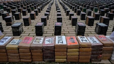 Spain seizes record cocaine haul in Atlantic, Civil Guard union says