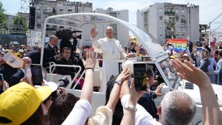 Pope Leo XIV visits Italy’s ‘Land of Fires’